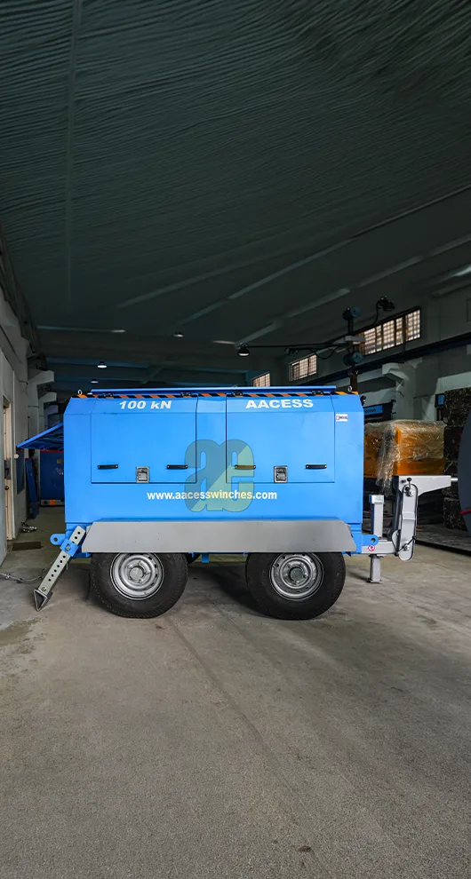10 ton industrial winch machine