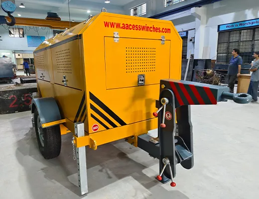 5 ton industrial winch close view