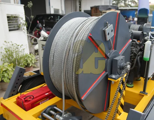 winch machine structure diagram